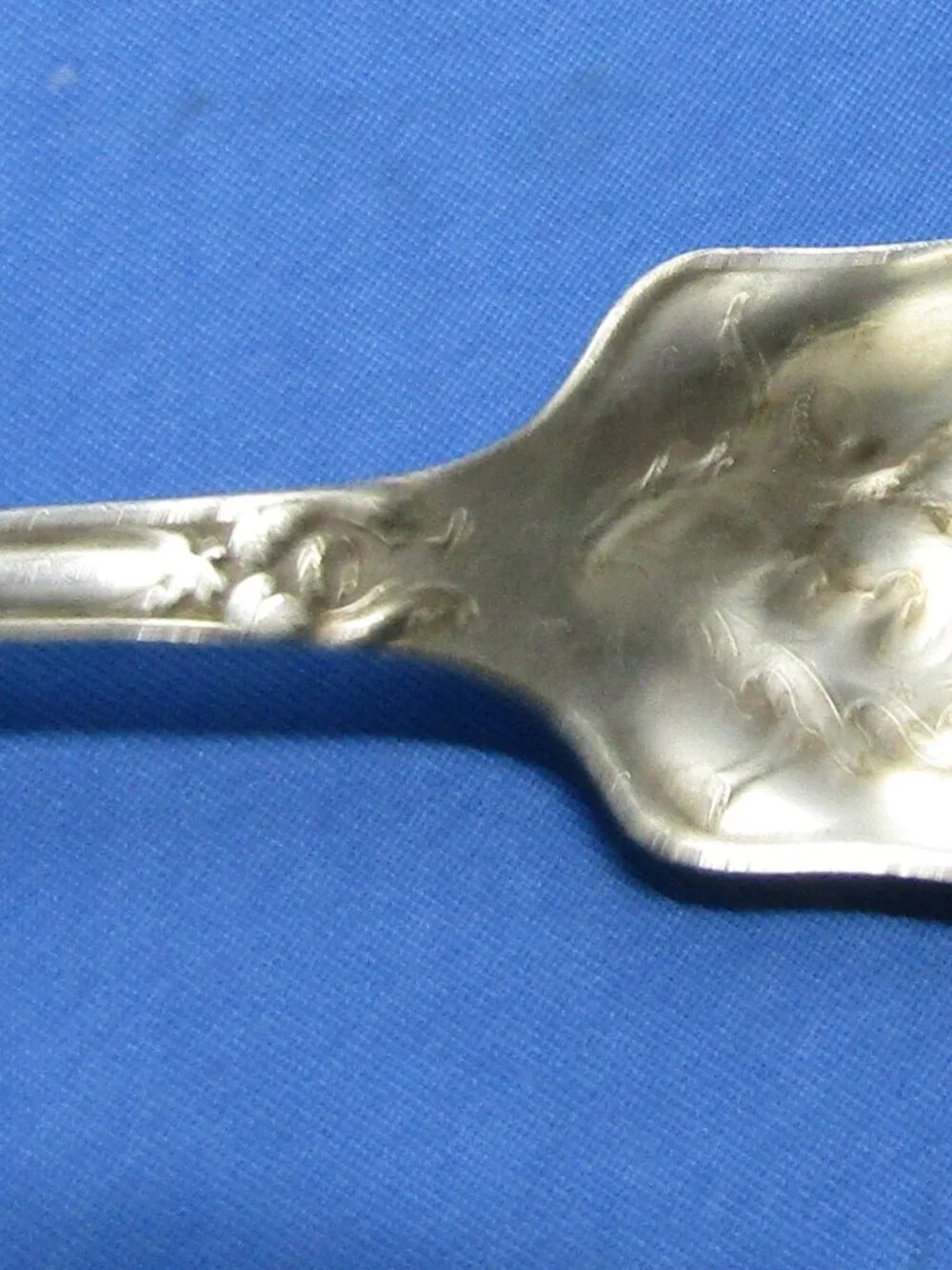 HARTER OAK Fruit Grapefruit Spoon International Rogers Art Nouveau 1906 5-7/8